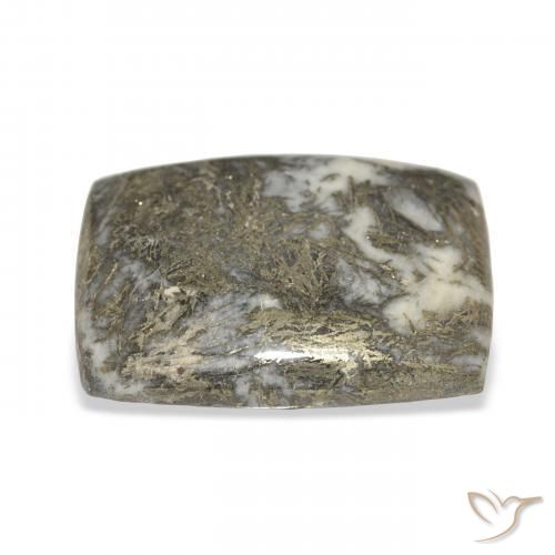 9,17 ctw natürlicher Schwarz Bronze Feather Pyrite, Kissen, Lichtundurchlässig