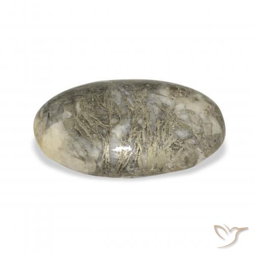 9,17 ctw natürlicher Mehrfarbig Feather Pyrite, Oval, Lichtundurchlässig