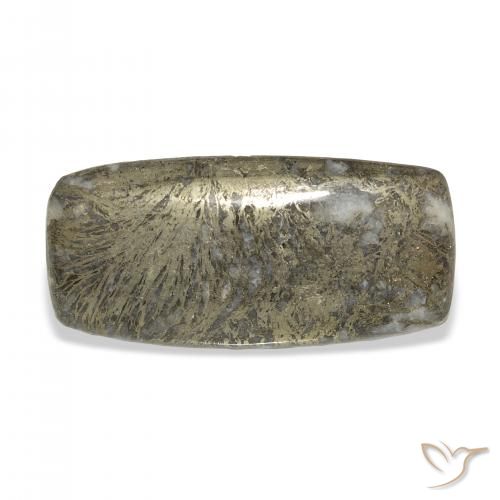 41.68ct Natürlicher Mehrfarbig Feather Pyrite, Kissen, Lichtundurchlässig