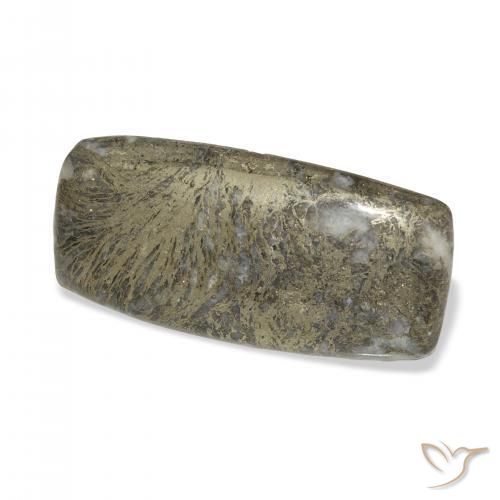 9,17 ctw natürlicher Mehrfarbig Feather Pyrite, Kissen, Lichtundurchlässig