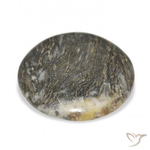 9,17 ctw natürlicher Mehrfarbig Feather Pyrite, Runden, Lichtundurchlässig