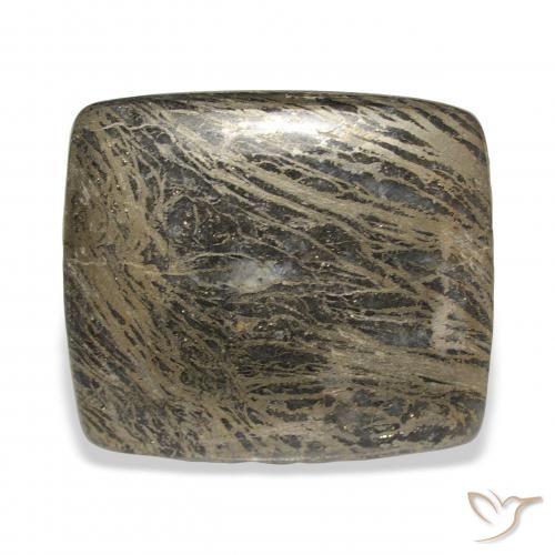 9,17 ctw natürlicher Mehrfarbig Feather Pyrite, Kissen, Lichtundurchlässig