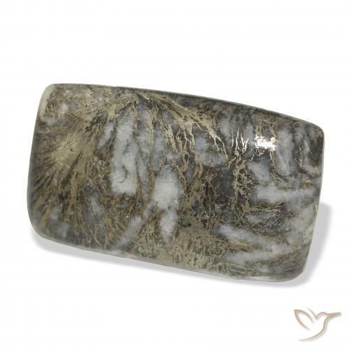 9,17 ctw natürlicher Mehrfarbig Feather Pyrite, Kissen, Lichtundurchlässig