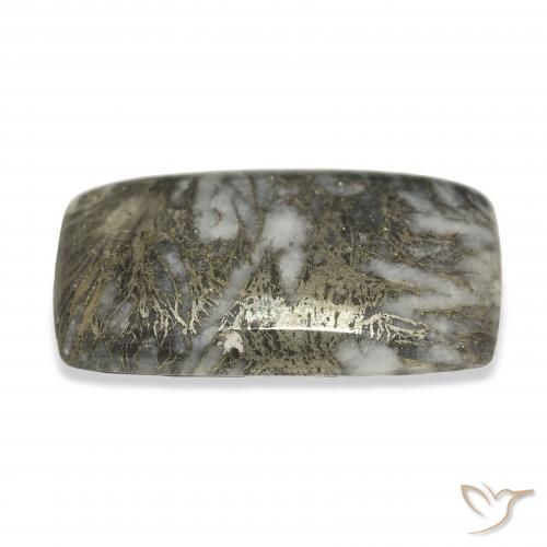 9,17 ctw natürlicher Mehrfarbig Feather Pyrite, Kissen, Lichtundurchlässig
