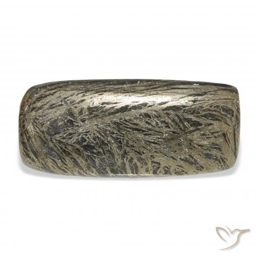 9,17 ctw natürlicher Mehrfarbig Feather Pyrite, Kissen, Lichtundurchlässig