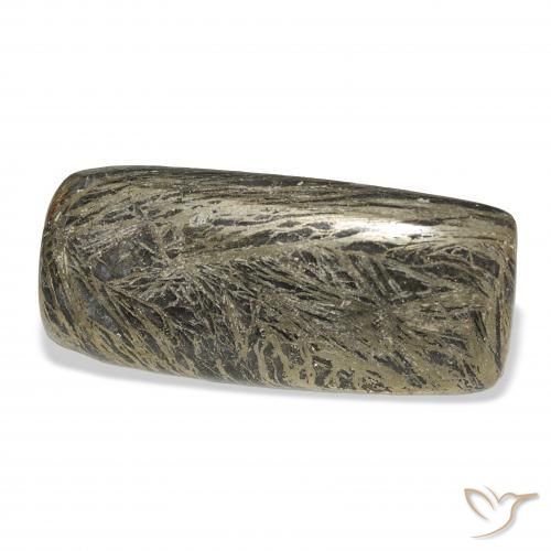 9,17 ctw natürlicher Mehrfarbig Feather Pyrite, Kissen, Lichtundurchlässig