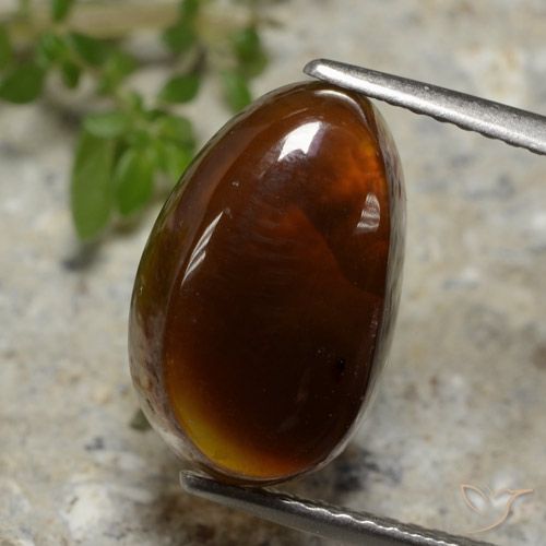 4.95ct Natürlicher Mehrfarbig Feuerachat, Fantasie, Lichtdurchlässig