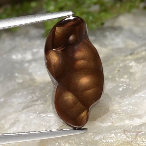 5.47ct Natürlicher Mehrfarbig Feuerachat, Fantasie, Lichtdurchlässig