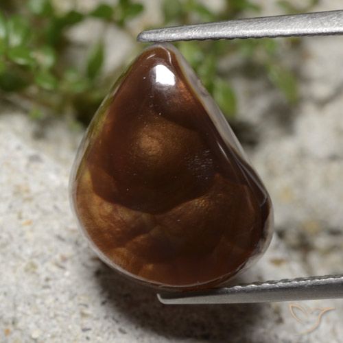 5.86ct Natürlicher Mehrfarbig Feuerachat, Fantasie, Lichtdurchlässig