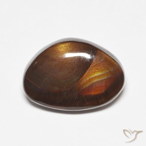 7.08ct Natürlicher Mehrfarbig Feuerachat, Fantasie, Lichtdurchlässig