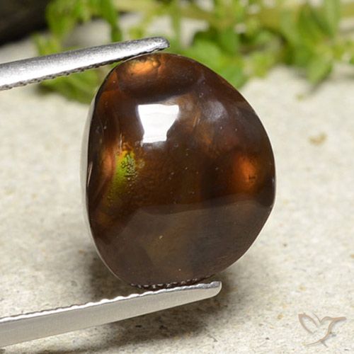 8.24ct Natürlicher Mehrfarbig Feuerachat, Fantasie, Lichtundurchlässig