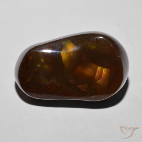 11.34ct Natürlicher Mehrfarbig Feuerachat, Fantasie, Lichtundurchlässig