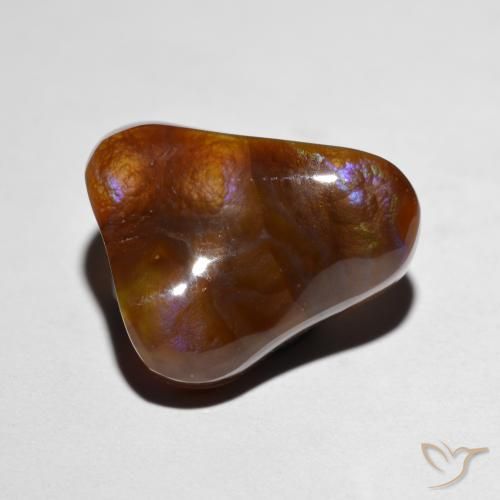 8.19ct Natürlicher Mehrfarbig Feuerachat, Fantasie, Lichtundurchlässig