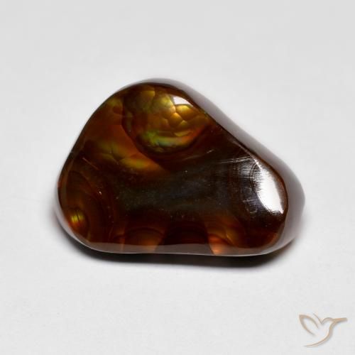 7.05ct Natürlicher Mehrfarbig Feuerachat, Fantasie, Lichtundurchlässig