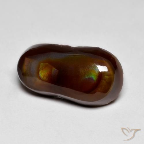 8.29ct Natürlicher Mehrfarbig Feuerachat, Fantasie, Lichtundurchlässig