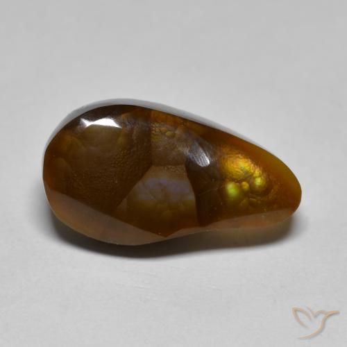 7.12ct Natürlicher Mehrfarbig Feuerachat, Fantasie, Lichtundurchlässig