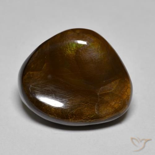 10.97ct Natürlicher Mehrfarbig Feuerachat, Fantasie, Lichtundurchlässig