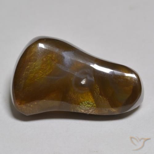 9.77ct Natürlicher Mehrfarbig Feuerachat, Fantasie, Lichtdurchlässig