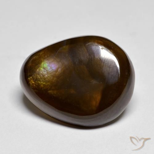 9.75ct Natürlicher Mehrfarbig Feuerachat, Fantasie, Lichtundurchlässig