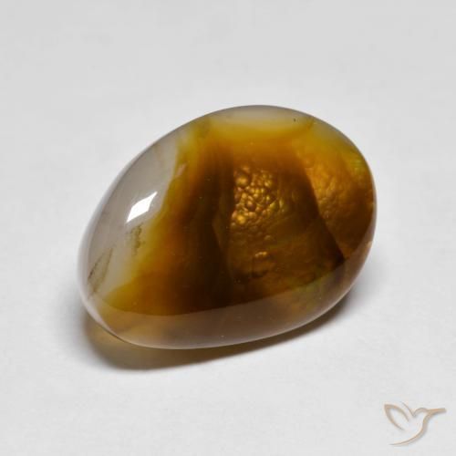 7.02ct Natürlicher Mehrfarbig Feuerachat, Fantasie, Lichtdurchlässig