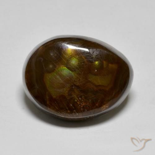8.25ct Natürlicher Mehrfarbig Feuerachat, Fantasie, Lichtdurchlässig