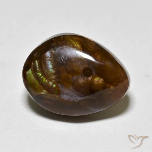 8.92ct Natürlicher Mehrfarbig Feuerachat, Fantasie, Lichtundurchlässig