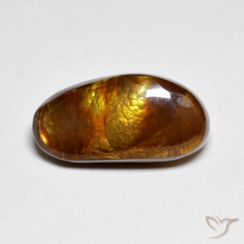 5.43ct Natürlicher Mehrfarbig Feuerachat, Fantasie, Lichtundurchlässig