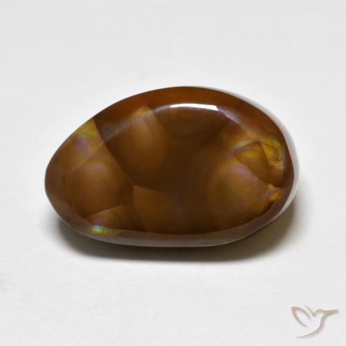 7.33ct Natürlicher Mehrfarbig Feuerachat, Fantasie, Lichtundurchlässig