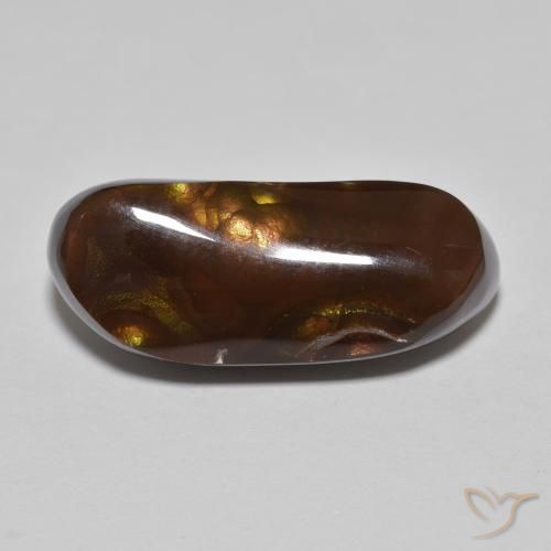 8.67ct Natürlicher Mehrfarbig Feuerachat, Fantasie, Lichtundurchlässig
