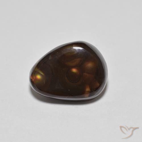 4.95ct Natürlicher Mehrfarbig Feuerachat, Fantasie, Lichtundurchlässig