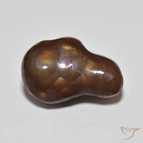 7.20ct Natürlicher Mehrfarbig Feuerachat, Fantasie, Lichtundurchlässig