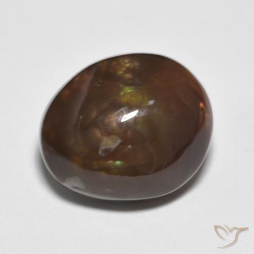 7.39ct Natürlicher Mehrfarbig Feuerachat, Fantasie, Lichtundurchlässig
