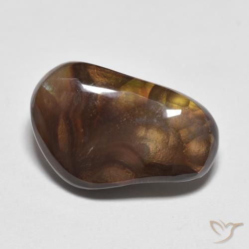 7.98ct Natürlicher Mehrfarbig Feuerachat, Fantasie, Lichtundurchlässig