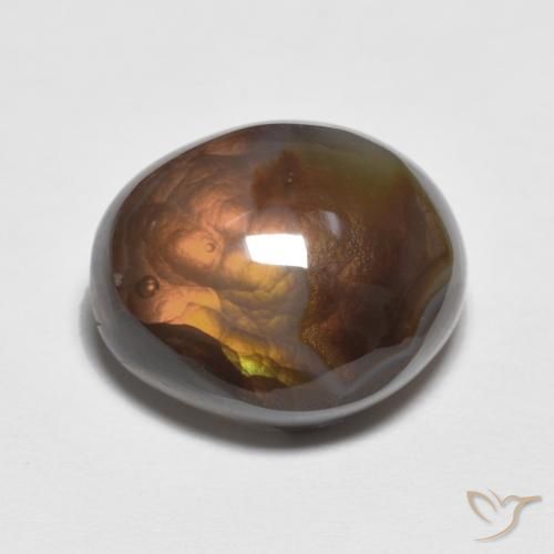 7.19ct Natürlicher Mehrfarbig Feuerachat, Fantasie, Lichtundurchlässig