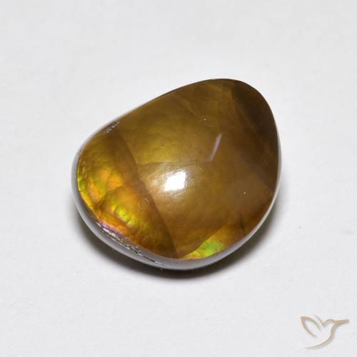 3.18ct Natürlicher Mehrfarbig Feuerachat, Fantasie, Lichtundurchlässig