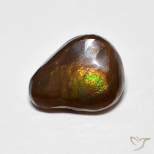 4.55ct Natürlicher Mehrfarbig Feuerachat, Fantasie, Lichtundurchlässig