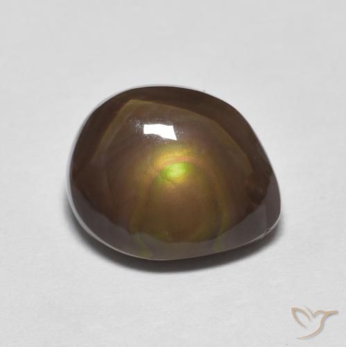 3.53ct Natürlicher Mehrfarbig Feuerachat, Fantasie, Lichtundurchlässig