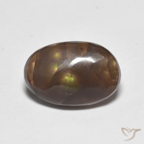 4.62ct Natürlicher Mehrfarbig Feuerachat, Fantasie, Lichtundurchlässig