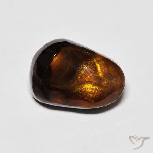 5.12ct Natürlicher Mehrfarbig Feuerachat, Fantasie, Lichtundurchlässig