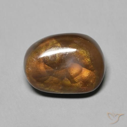 4.96ct Natürlicher Mehrfarbig Feuerachat, Fantasie, Lichtundurchlässig
