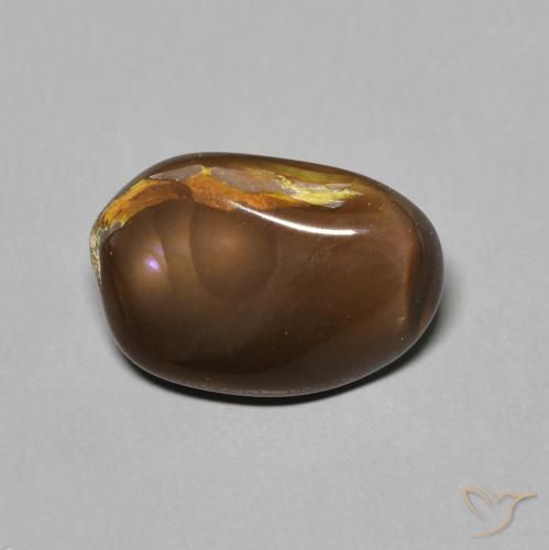 2.69ct Natürlicher Mehrfarbig Feuerachat, Fantasie, Lichtundurchlässig