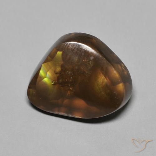 4.48ct Natürlicher Mehrfarbig Feuerachat, Fantasie, Lichtundurchlässig