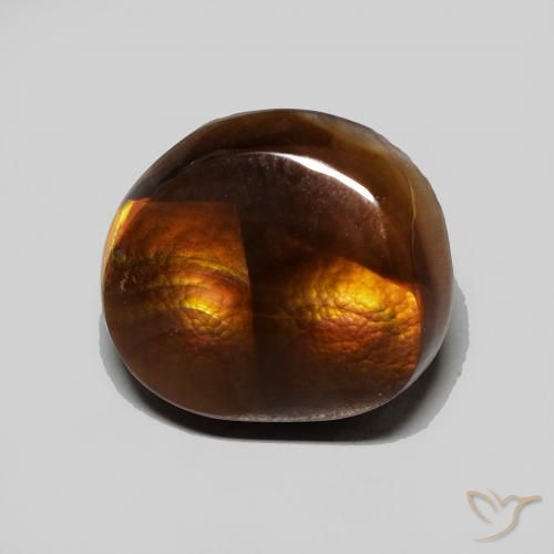 6.28ct Natürlicher Mehrfarbig Feuerachat, Fantasie, Lichtundurchlässig