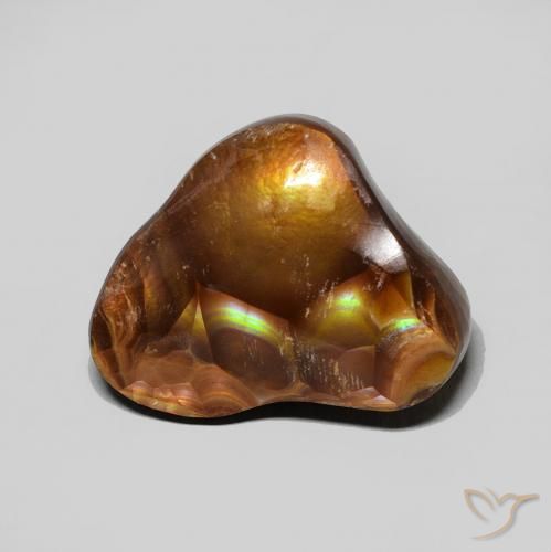 4.62ct Natürlicher Mehrfarbig Feuerachat, Fantasie, Lichtundurchlässig