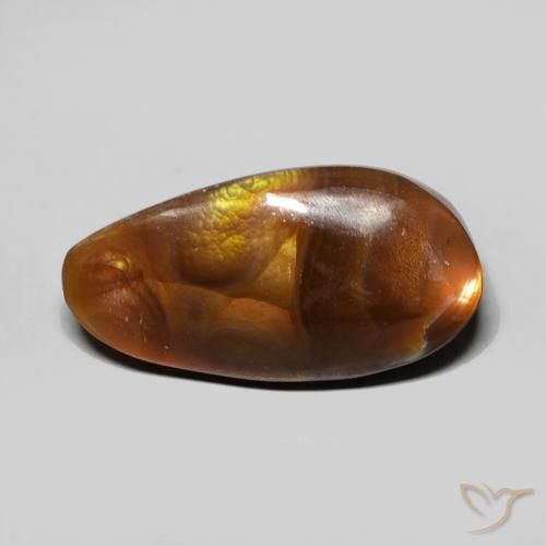 6.88ct Natürlicher Mehrfarbig Feuerachat, Fantasie, Lichtundurchlässig