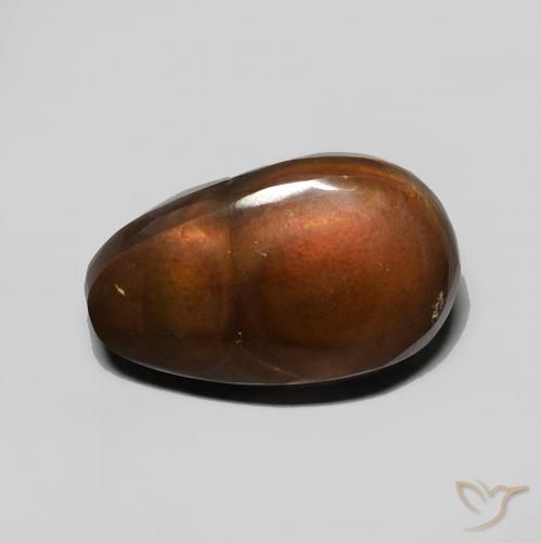 4.60ct Natürlicher Mehrfarbig Feuerachat, Fantasie, Lichtundurchlässig