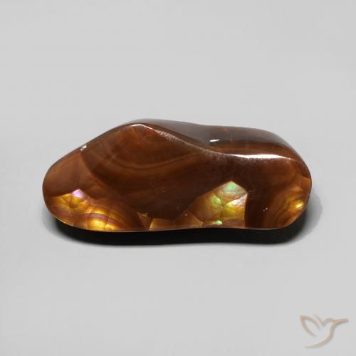 8.06ct Natürlicher Mehrfarbig Feuerachat, Fantasie, Lichtundurchlässig