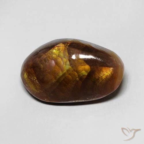7.16ct Natürlicher Mehrfarbig Feuerachat, Fantasie, Lichtundurchlässig