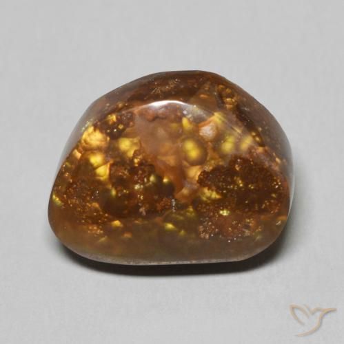 8.46ct Natürlicher Mehrfarbig Feuerachat, Fantasie, Lichtundurchlässig