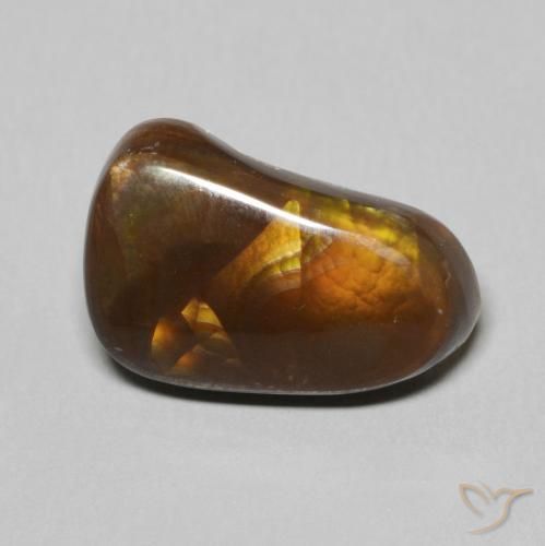 6.74ct Natürlicher Mehrfarbig Feuerachat, Fantasie, Lichtundurchlässig